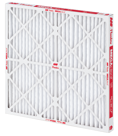 Pleated filter, MEGApleat M8 filter, pleated air filter, high DHC pleat, high DHC pleated filter, low initial resistance pleat, strong pleat, strong pleated filter